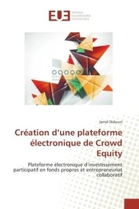 Creation d'une plateforme electronique de Crowd equity