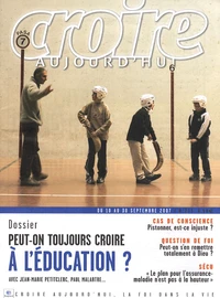Peut-on croire à l'éducation ?