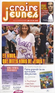 François Boëdec - Croire Jeunes N° 40, Septembre-Oct : Et vous, que dites-vous de Jésus ?.
