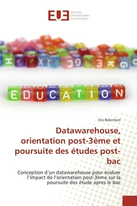 Datawarehouse, orientation post-3ème et poursuite des études post-bac