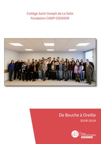  Fondation Casip-Cojasor - De Bouche à Oreille - 2018-2019.