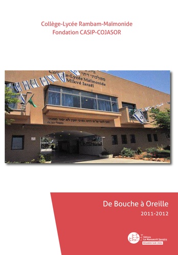  Fondation Casip-Cojasor - De Bouche à Oreille - 201-2012.