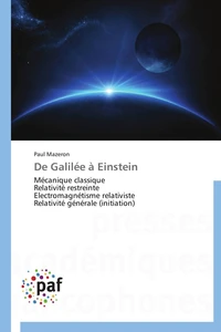 De galilée à einstein