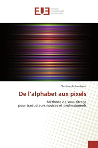 De l'alphabet aux pixels