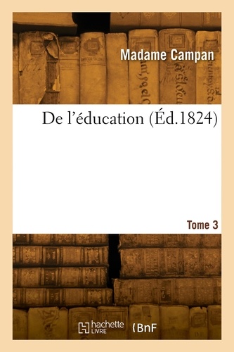 De l'éducation. Tome 3