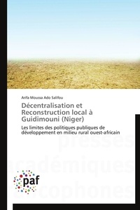  Salifou-a - Décentralisation et reconstruction local à guidimouni (niger).
