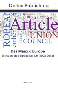 Des maux d'europe