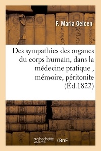  Hachette BNF - Des sympathies des organes du corps humain, considérées sous le rapport de leur connaissance.
