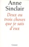 Anne Sinclair - Deux ou trois choses que je sais d'eux.