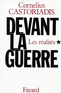 DEVANT LA GUERRE.