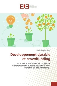 Marie-Caroline Cuby - Développement durable et crowdfunding.
