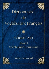 Dictionnaire de Vocabulaire Français