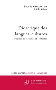 Joëlle Aden - Didactique des langues-cultures.