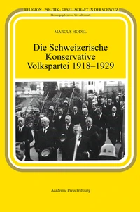 Die Schweizerische Konservative Volkspartei (1918-1929)
