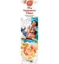  Disney - Disney Summer time - 50 marque-pages à colorier.