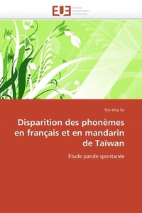 Su-t - Disparition des phonèmes en français et en mandarin de taïwan.