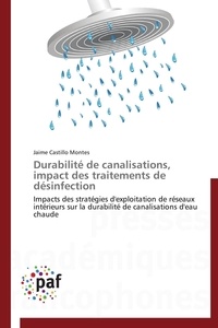  Montes-j - Durabilité de canalisations, impact des traitements de désinfection.