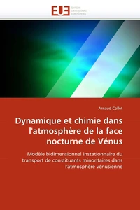 Dynamique et chimie dans l''atmosphère de la face nocturne de vénus