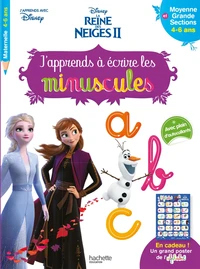 J'apprends à écrire les minuscules La Reine des Neiges II