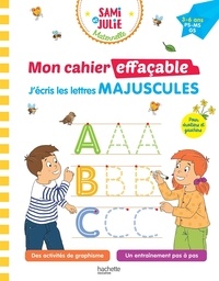  Hachette Education - J'écris les lettres majuscules Sami et Julie - Maternelle PS-MS-GS.
