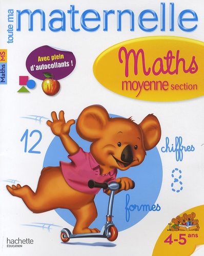  Hachette Education - Maths maternelle moyenne section.