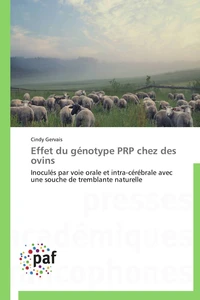 Effet du génotype prp chez des ovins