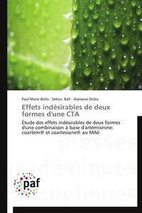 Effets indésirables de deux formes d'une cta