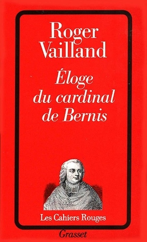 Éloge du cardinal de Bernis