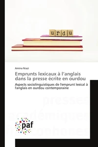 Emprunts lexicaux à l'anglais dans la presse écrite en ourdou