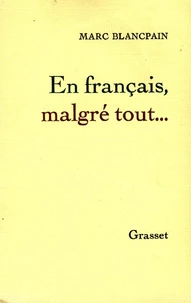 En français, malgré tout...