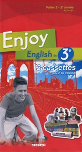 Odile Martin-Cocher - Enjoy English in 3e - 3 cassettes audio pour la classe.