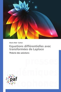 Equations différentielles avec transformées de laplace