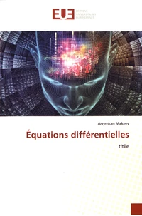 Equations différentielles