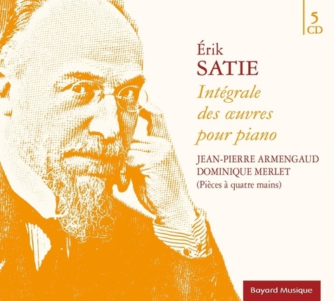 Erik Satie. Intégrale des oeuvres pour piano  5 CD audio