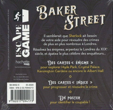 Escape Game Baker Street. L'héritage de Sherlock holmes