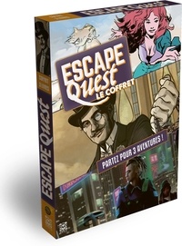 David Cicurel et Florian Sirieix - Escape Quest  : Coffret en 3 volumes : L'Académie des super héros ; Pour une poignée de NeoDollars ; le défi d'Arsène Lupin.
