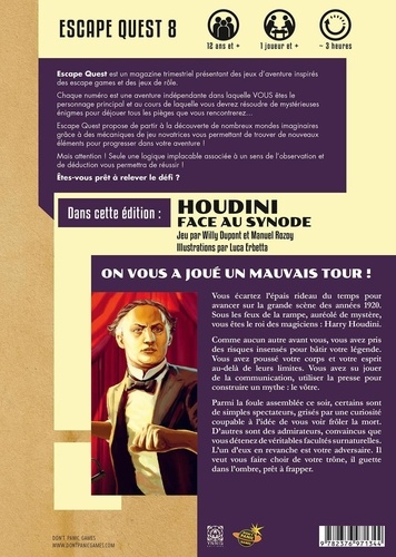 Escape Quest N° 8 Houdini face au synode