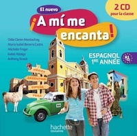 Odile Cleren Montaufray et Maria Isabel Becerra Castro - Espagnol 1re année El nuevo A mi me encanta! A1-A2. 2 CD audio
