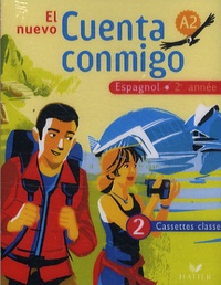 Jean Congar - Espagnol 2e année El nuevo Cuenta conmigo - 2 cassettes audio classe.