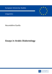 Noureddine Guella - Essays in Arabic dialectology.