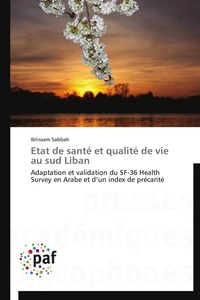 Etat de santé et qualité de vie au sud liban