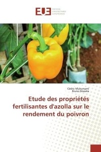 Cédric Mukumami - Etude des propriétés fertilisantes d'azolla sur le rendement du poivron.