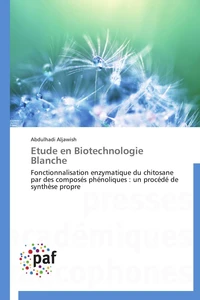 Etude en biotechnologie blanche