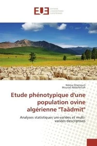 Etude phenotypique d'une population ovine algerienne "Taadmit"