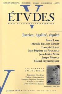 Justice, égalité, équité