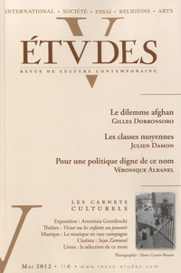 Etudes N° 4165, mai 2012