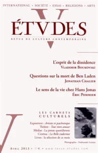 Etudes N° 4184, Avril 2013