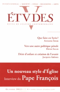 Etudes N° 4194, Octobre 2013