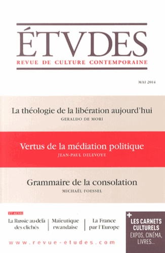 Jean-Paul Delevoye et Geraldo De Mori - Etudes N° 4205, Mai 2014 : Vertus de la médiation politique.