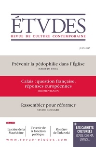 François Euvé - Etudes N° 4239, Juin 2017 : .